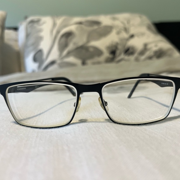 Men’s full frame Carrera eye glasses - matte black - Picture 3 of 9